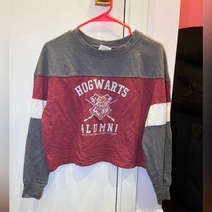 🦋 Hogwarts Alumni Harry Potter Long Sleeve Shirt Junior’s Size Large
